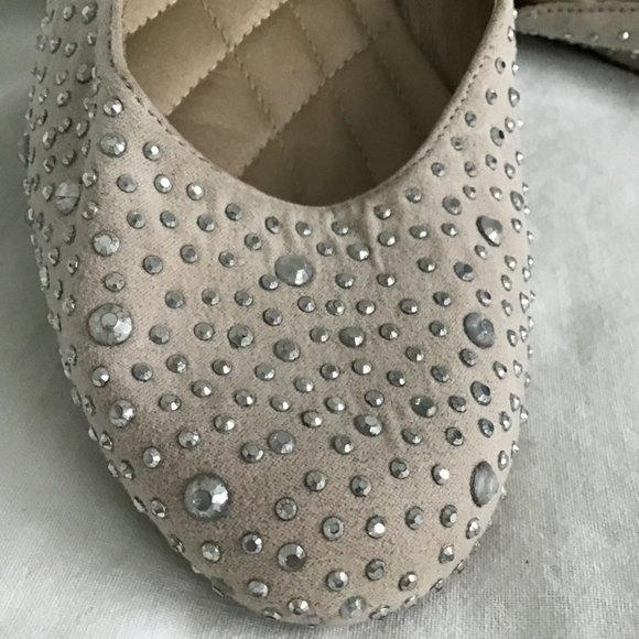 KELLY & Katie Sparkle Toe Ballet Flats - Picture 2 of 8